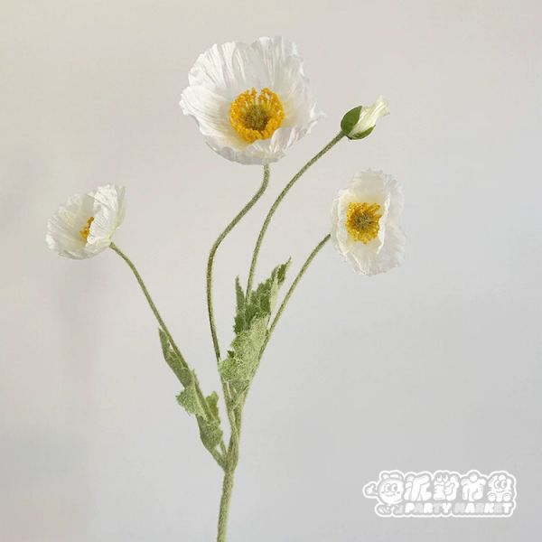 仿真虞美人 仿真花,虞美人,永生花,拍照道具,生日,畢業,母親節,情人節,畢業花束,冰島罌粟花,冰島罌粟花束