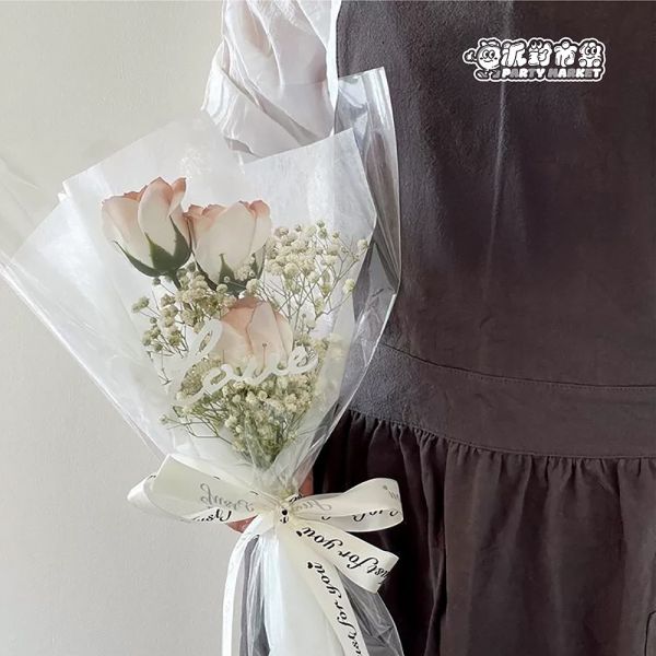 小清新玫瑰滿天星花束 乾燥花,小花束,畢業禮物,畢業花束,生日花束,婚禮小物,乾燥花束,永生花束