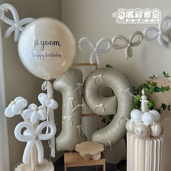 【專人佈置】韓式芭蕾風奶油生日氣球佈置 台北佈置,飯店佈置,氣球佈置,生日佈置,告白佈置,求婚氣球推薦,求婚佈置氣球,告白派對氣球,台北氣球派對佈置,台北節慶氣球佈置