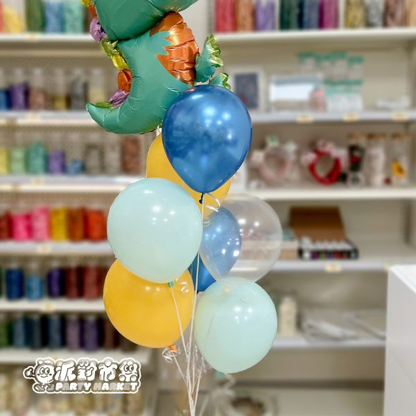 【空飄】童趣恐龍氣球串 生日佈置,生日氣球,空飄氣球,台北氣球,求婚佈置,畢業氣球,告白氣球,氣球佈置,活動佈置,新北氣球