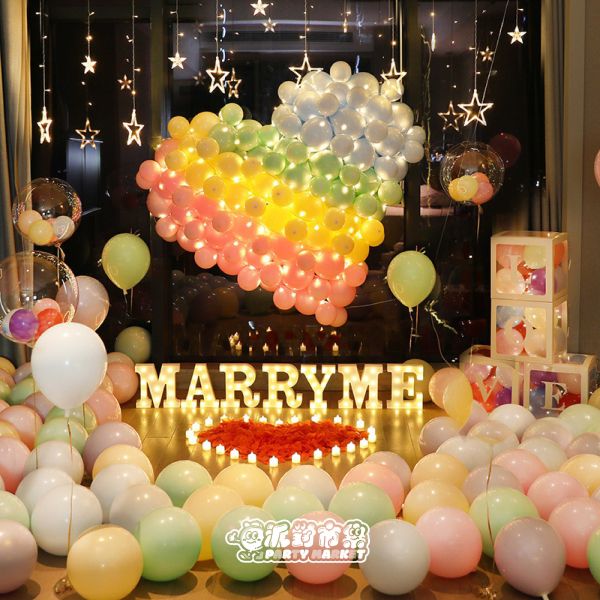 【專人佈置】彩心求婚佈置組 台北佈置,飯店佈置,氣球佈置,生日佈置,告白佈置,求婚氣球推薦,求婚佈置氣球,告白派對氣球,台北氣球派對佈置,台北節慶氣球佈置