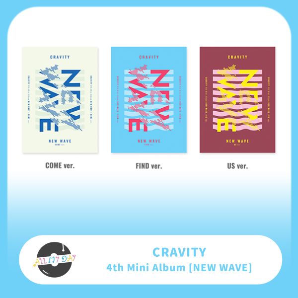 CRAVITY 迷你四輯《NEW WAVE》 CRAVITY,迷你四輯,NEW WAVE