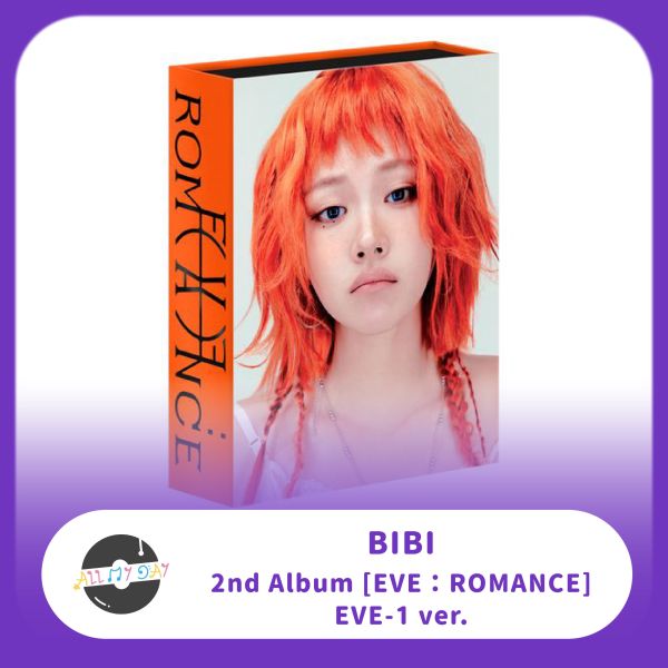 BIBI 正規二輯《EVE：ROMANCE》（EVE-1 ver.）預購 BIBI,正規二輯,EVE：ROMANCE,EVE-1 ver.