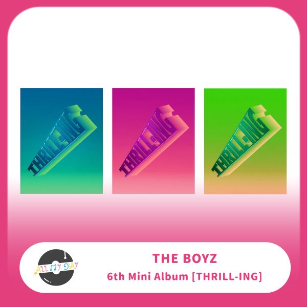 THE BOYZ 迷你六輯《THRILL-ING》 THE BOYZ,迷你六輯,THRILL-ING