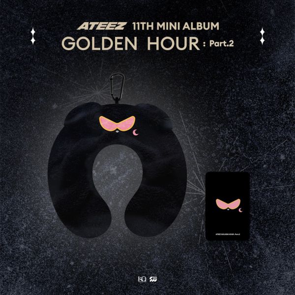 ATEEZ Mito頸枕 贈 隨機小卡1張 [ GOLDEN HOUR PART 2 POP-UP STORE ] 官方週邊 代購 ~ 11/24 ATEEZ,Mito頸枕,GOLDEN HOUR PART 2 POP-UP STORE,官方週邊