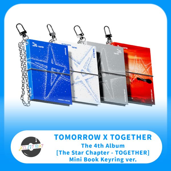TOMORROW X TOGETHER 正規四輯《The Star Chapter: TOGETHER》（Mini Book Keyring ver.）預購 TOMORROW X TOGETHER,正規四輯,The Star Chapter: TOGETHER,Mini Book Keyring ver.