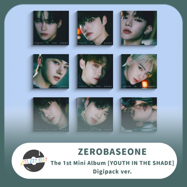 ZEROBASEONE 迷你一輯《Youth In The Shade》(Digipack ver.) ZEROBASEONE,迷你一輯,Youth In The Shade,Digipack ver.
