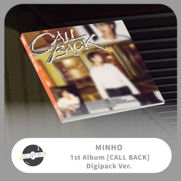 珉豪 MINHO 正規一輯《CALL BACK》(Digipack ver.) 珉豪 MINHO,正規一輯,Digipack ver