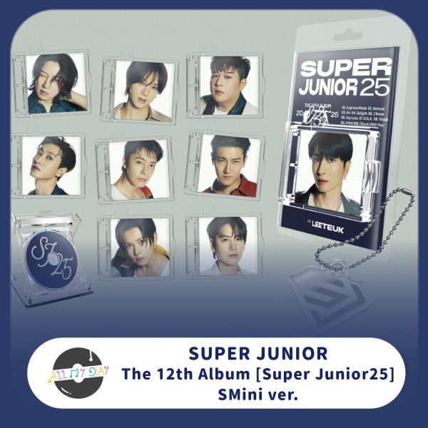 SUPER JUNIOR 正規十二輯《Super Junior25》（SMini ver.）預購 SUPER JUNIOR,正規十二輯,Super Junior25,SMini ver.
