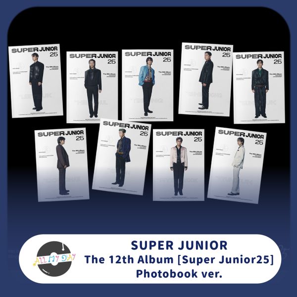 SUPER JUNIOR 正規十二輯《Super Junior25》（Photobook ver.）預購 SUPER JUNIOR,正規十二輯,Super Junior25,Photobook ver.
