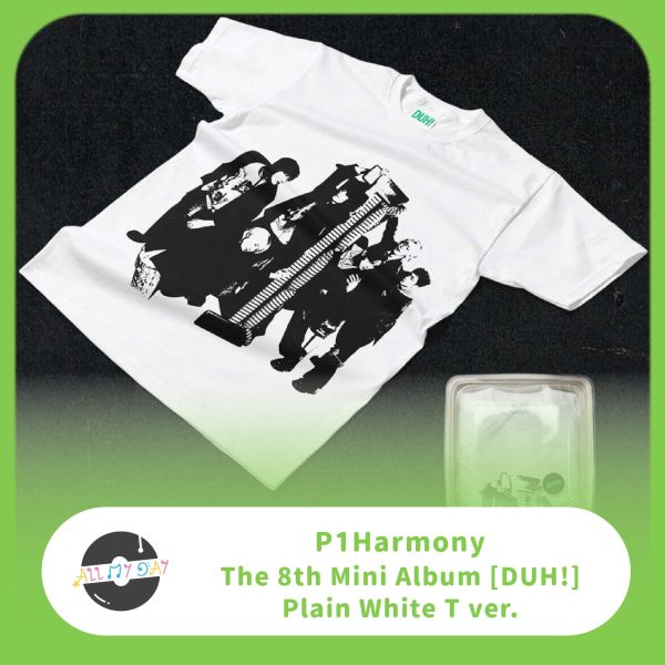 P1Harmony 迷你八輯《DUH!》（Plain White T ver.） P1Harmony,迷你八輯,DUH!,Plain White T ver.
