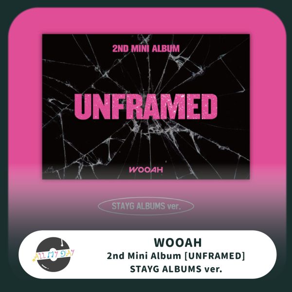 WOOAH 迷你二輯《UNFRAMED》（STAYG ALBUMS ver.） WOOAH,迷你二輯,UNFRAMED,STAYG ALBUMS