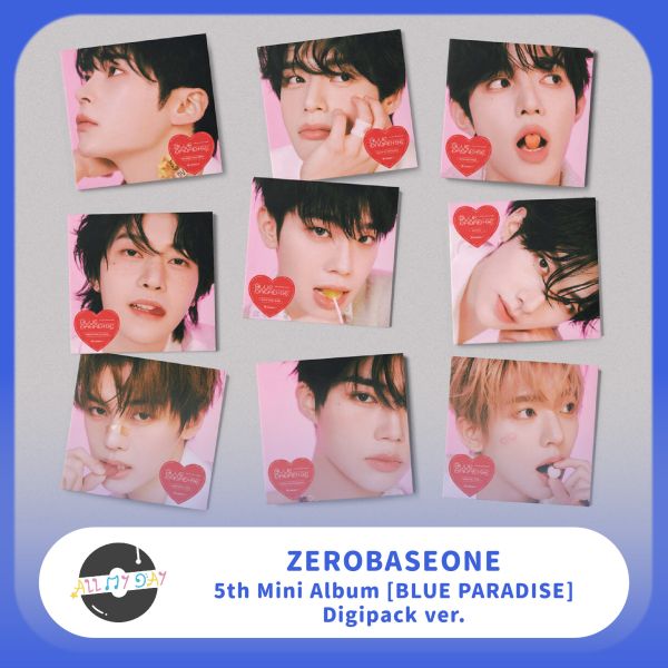 ZEROBASEONE 迷你五輯《BLUE PARADISE》(Digipack Ver.) ZEROBASEONE,迷你五輯,BLUE PARADISE,Digipack Ver.