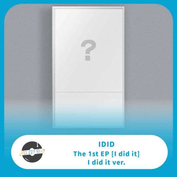 IDID 單曲一輯《I did it》（I did it ver.）預購 IDID,單曲一輯,I did it,I did it ver.