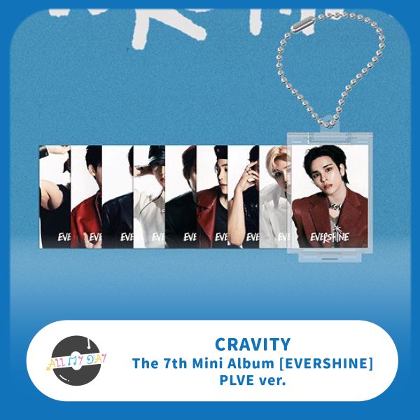 CRAVITY 迷你七輯《EVERSHINE》(PLVE ver.) (版本隨機) CRAVITY,迷你七輯,EVERSHINE,PLVE ver.版本隨機