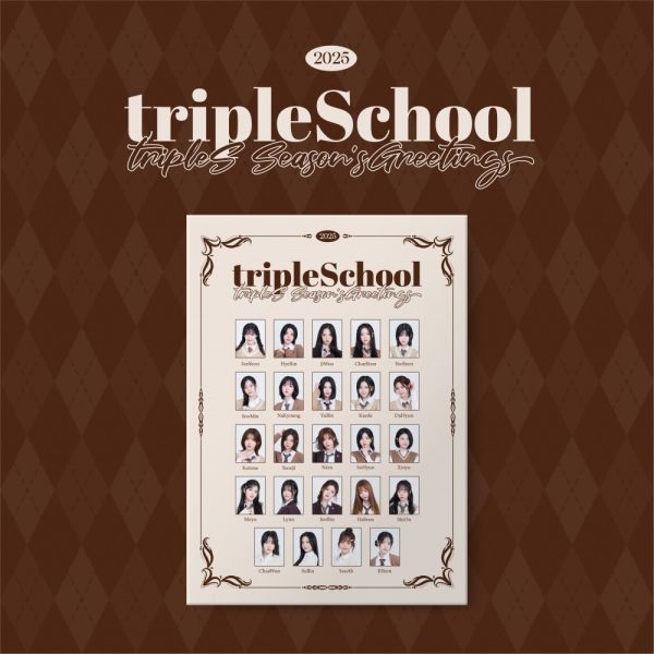 tripleS [tripleSchool] 2025官方年曆 代購 ~11/18 tripleS,tripleSchool,2025官方年曆