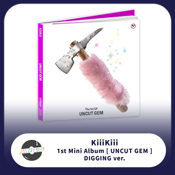 KiiiKiii 迷你一輯《UNCUT GEM》（DIGGING Ver.） KiiiKiii,迷你一輯,UNCUT GEM,DIGGING ver.
