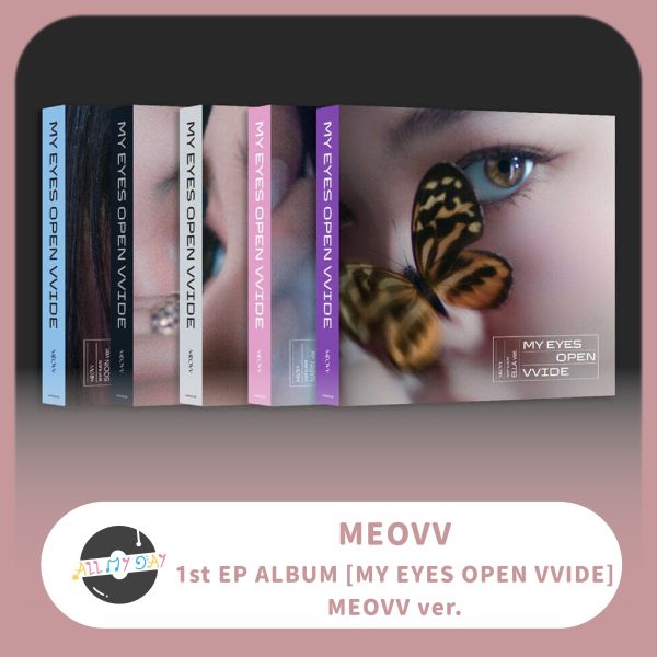 MEOVV 單曲一輯《MY EYES OPEN VVIDE》（MEOVV ver.） MEOVV,單曲一輯,MY EYES OPEN VVIDE,MEOVV ver.