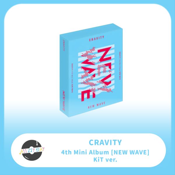 CRAVITY 迷你四輯《NEW WAVE》(KiT ver.) CRAVITY,迷你四輯,NEW WAVE,KiT ver.