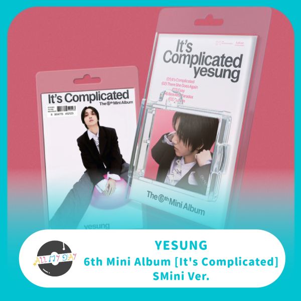 藝聲 YESUNG 迷你六輯《It's Complicated》(SMini ver.) 藝聲 YESUNG,迷你六輯,It's Complicated,SMini ver