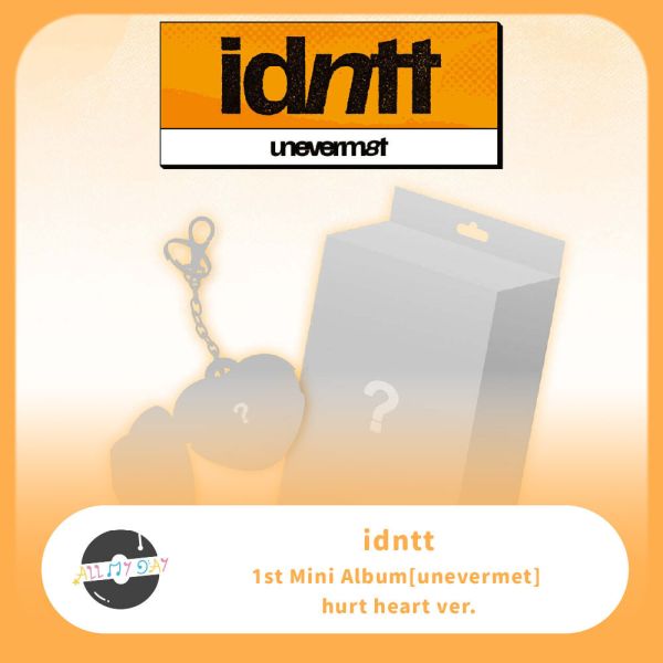 idntt 迷你一輯《unevermet》（hurt heart ver.）預購 idntt 迷你一輯,unevermet,hurt heart ver.,預購