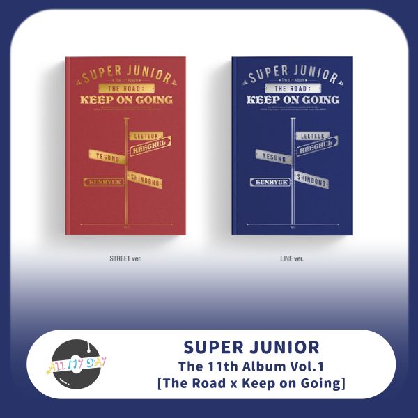 Super Junior 正規十一輯《The Road》（Vol.1 The Road : Keep on Going） Super Junior,正規十一輯,The Road,( Vol.1 The Road : Keep on Going )