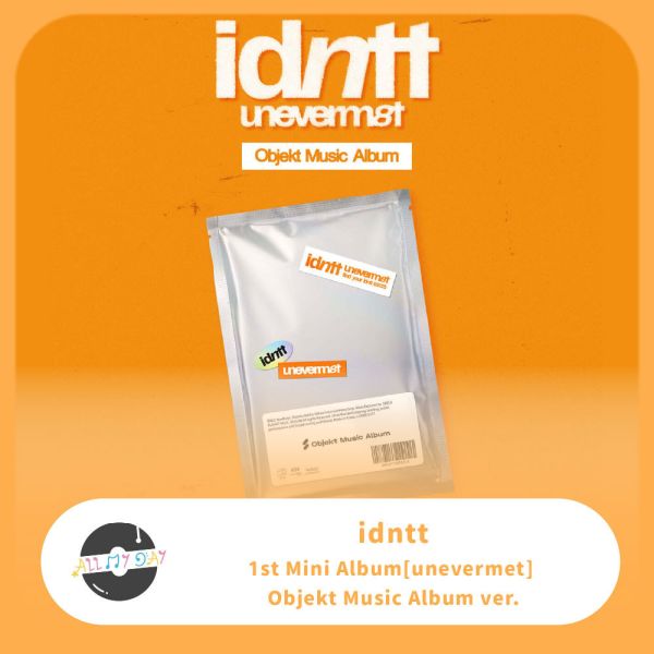 idntt 迷你一輯《unevermet》（Objekt Music Album ver.）預購 idntt,迷你一輯,unevermet,Objekt Music Album ver.