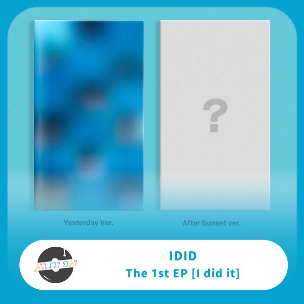 IDID 單曲一輯《I did it》預購 IDID,單曲一輯,I did it,I did it ver.