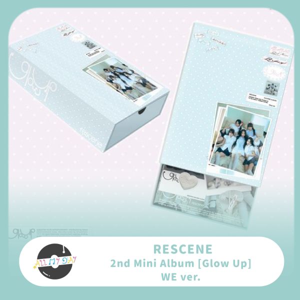 RESCENE 迷你二輯《Glow Up》(WE Ver.) RESCENE,迷你二輯,Glow Up,WE Ver