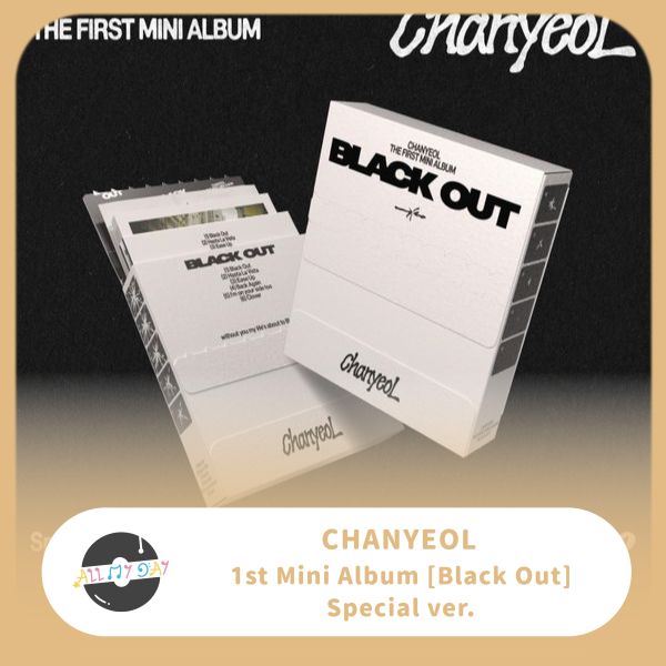 朴燦烈 CHANYEOL 迷你一輯《Black Out》(Special ver.) 朴燦烈,CHANYEOL,迷你一輯,Black Out,Special ver.