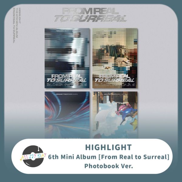 HIGHLIGHT 迷你六輯《From Real to Surreal》（Photobook ver.） HIGHLIGHT,迷你六輯,From Real to Surreal,Photobook ver.