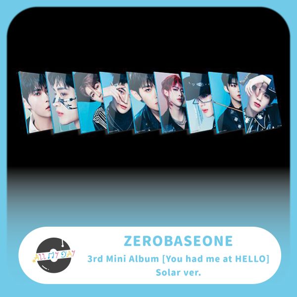 ZEROBASEONE 迷你三輯《You had me at HELLO》(SOLAR ver.) ZEROBASEONE,迷你三輯,You had me at HELLO,SOLAR ver.