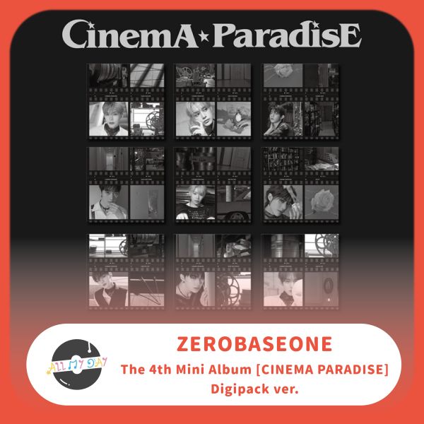 ZEROBASEONE 迷你四輯《CINEMA PARADISE》(Digipack ver.) ZEROBASEONE,迷你四輯,CINEMA PARADISE,DIGIPACK Ver.