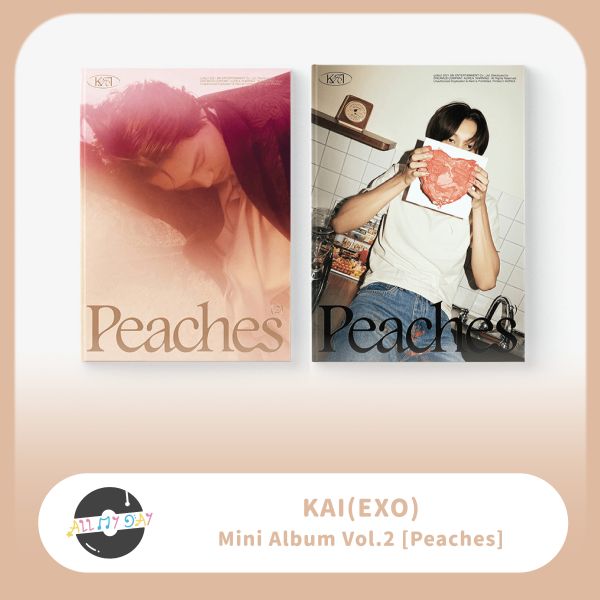 KAI 迷你二輯《Peaches》(版本隨機) KAI,迷你二輯,Peaches