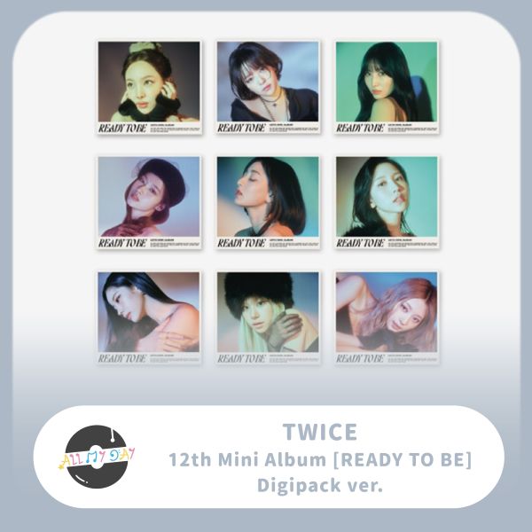 TWICE 迷你十二輯《READY TO BE》(Digipack Ver.) TWICE,迷你十二輯,READY TO BE,Digipack Ver.