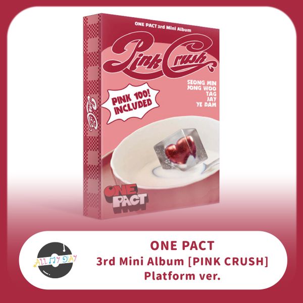 ONE PACT 迷你三輯《PINK CRUSH》（Platform ver.） ONE PACT,迷你三輯,PINK CRUSH,Platform ver