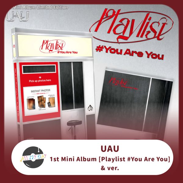 UAU 迷你一輯《Playlist #You Are You》（& ver.）預購 UAU,迷你一輯,Playlist #You Are You,& ver.