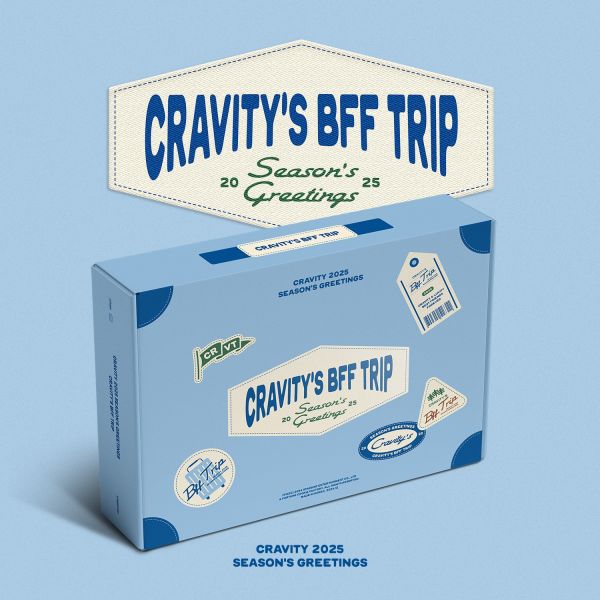 CRAVITY [CRAVITY’S BFF] 2025官方年曆 代購 ~12/23 CRAVITY,CRAVITY’S BFF,2025官方年曆