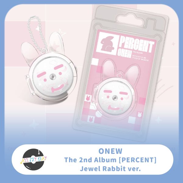 溫流 ONEW 正規二輯《PERCENT》（Jewel Rabbit ver.）預購 溫流,ONEW,正規二輯,PERCENT,Jewel Rabbit ver.