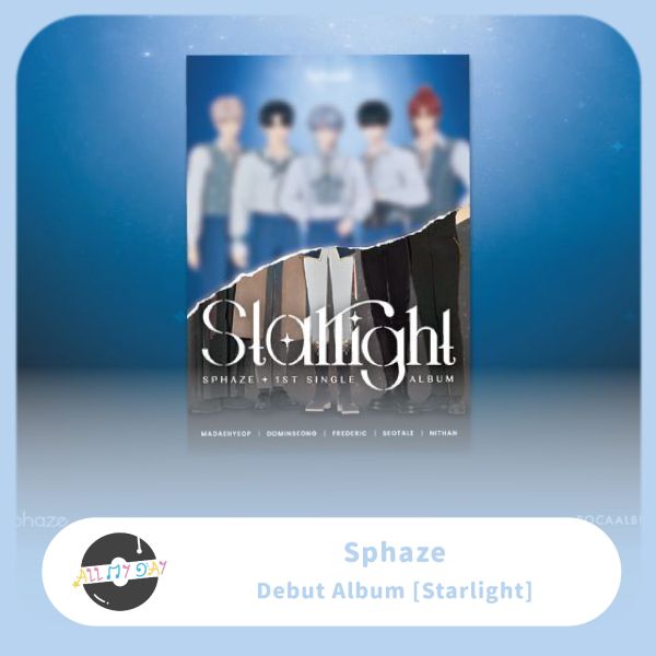 Sphaze 單曲一輯《Starlight》(Poca ver.) Sphaze,單曲一輯,Starlight,Poca ver,預購