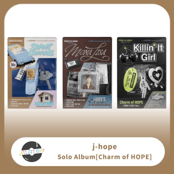 j-hope 個人專輯《Charm of HOPE》預購 j-hope,個人專輯,Charm of HOPE