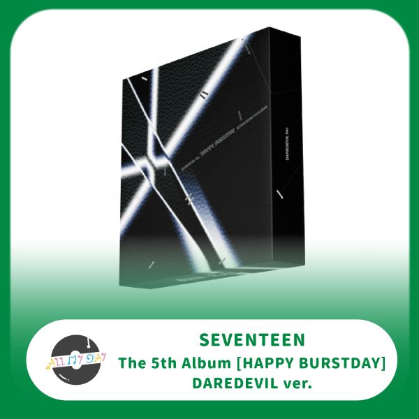 無單獨販售，請前往組合活動購買 SEVENTEEN 正規五輯《HAPPY BURSTDAY》（DAREDEVIL ver.） SEVENTEEN,正規五輯,HAPPY BURSTDAY,DAREDEVIL