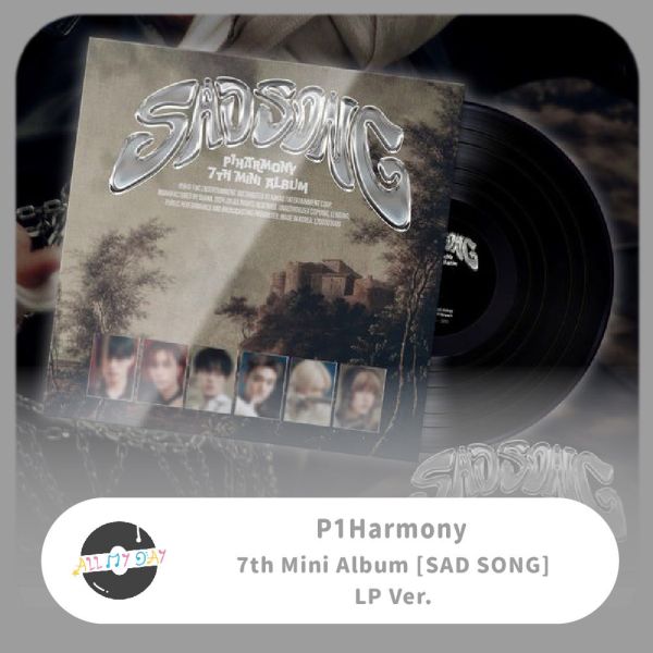 P1Harmony 迷你七輯《SAD SONG》(LP Ver.) P1Harmony,迷你七輯,SAD SONG,LP Ver