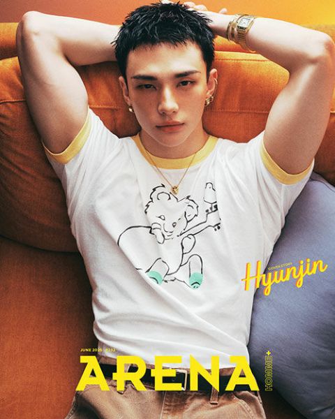 Arena Homme+ 2025年 6月號 雜誌 代購：Stray Kids 鉉辰～5/21 Arena Homme+,2025年 6月號,雜誌,Stray Kids 鉉辰