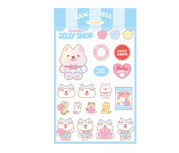 姜丹尼爾 貼紙 [DAM-YI NYANG JELLY SHOP] 官方週邊 代購 ～8/10 姜丹尼爾,貼紙,DAM-YI NYANG JELLY SHOP,官方週邊,代購
