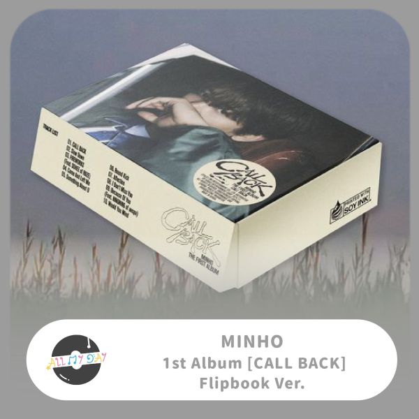 珉豪 MINHO 正規一輯《CALL BACK》(Flipbook  ver.) 珉豪 MINHO,正規一輯,CALL BACK,Flipbook ver.