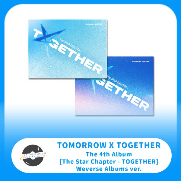TOMORROW X TOGETHER 正規四輯《The Star Chapter: TOGETHER》（Weverse Albums ver.）預購 TOMORROW X TOGETHER,正規四輯,The Star Chapter: TOGETHER,Weverse Albums ver.