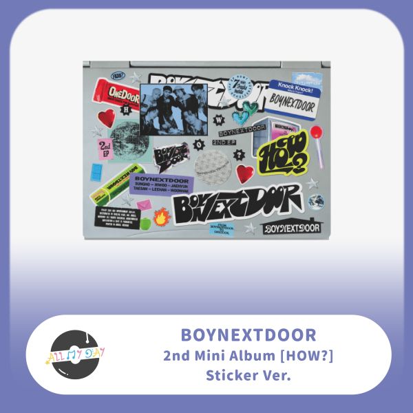 BOYNEXTDOOR 迷你二輯《HOW?》(Sticker ver.) BOYNEXTDOOR,迷你二輯,HOW?,Sticker ver