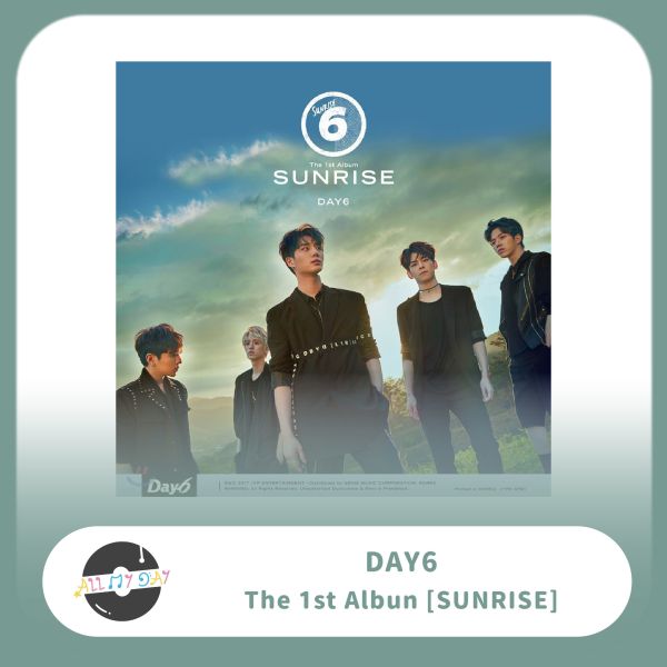 DAY6 正規一輯《SUNRISE》 DAY6,正規一輯,SUNRISE