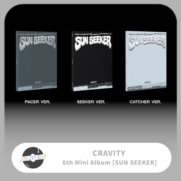 CRAVITY 迷你六輯《SUN SEEKER》(版本隨機) CRAVITY,迷你六輯,SUN SEEKER,版本隨機